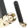 Antena WiFi 2.4/5GHz Bluetooth złącze SMA męskie kątowa do karty sieciowej