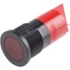 Lampka kontrolna do montażu panelowego 24V ac/dc, czerwona 22mm LED Końcówka lutownicza RS PRO