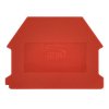 Dinkle DK4NC-RD DIN Rail Terminal Block End Cover - Red