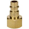 Einhell 4139645 Pneumatic Brass Threaded Nipple 3/8" IG for Air Hoses