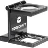 TOOLCRAFT 1505088 Lupa z podziałką Współczynnik powiększenia: 10 x Rozmiar soczewki: (Ø) 14 mm