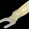 K406080HS Fork terminal 4-6 mm² M 8 yellow