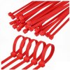 OPASKI ZACISKOWE KABLOWE 3mm x 100 TRYTKI TRYTYTKI 1000 SZTUK CZERWONE
