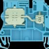 1010780000 Terminal block with isolator Klippon® Connect, W series blue