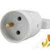 Gniazdo przenośne do przedłużacza, z uchem, z/u (z uziemieniem) VIPLAST