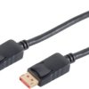 Connection cable, 2 m, black, Mini-DisplayPort plug, straight to Mini-DisplayPort plug, straight, BS10-70035
