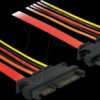 84917 Extension cable SATA 6 Gb/s 22 pin plug > SATA 22 pin receptacle