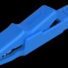 Alligator clip, blue, max. 9.5 mm, L 80.5 mm, CAT O, socket 4 mm, 932146102