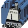 Blok zacisków przelotowych Phoenix Contact 3008025 poziomy: 1 UK 35 BU Niebieski raster: 15 mm 1 kV 0.75 mm² Śruba ATEX