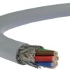 Przewód sterowniczy w ekranie LIYCY 300/300V 8x0,25 szary linka Technokabel /100m/