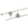 HellermannTyton 156-01146 Cable Tie beige spring toggle PEEK tool-free