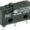 Mikroprzełącznik DB2C-C1AA 250 V/AC 10 A 1 x wł/(wł) ZF chwilowy 1 szt.