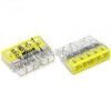 Złącza Wago 5x2,5mm, żółta