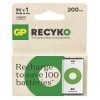 1 x akumulatorek 6F22 / 9V Ni-MH GP ReCyko 200mAh