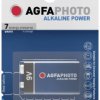 Bateria 9 V AgfaPhoto 6LR61, alkaliczno-manganowe, 1 szt.