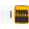 DEWALT DT90238 Extreme Tri-Flute Spade Bit Set, 6 Piece