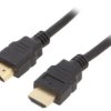 Kabel HDMI, wtyk z obu stron, PVC, czarny, 30AWG, materiał wykonania żyły: CCS, dł. przewodu: 1,8m CC-HDMIL-1.8M