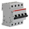 Wyłącznik nadprądowy MCB, Typ C, 4-biegunowy, 25A, 125V, 440V, na szynę DIN, ABB S204M-C25, S200M