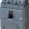 Wyłącznik kompaktowy MCCB, 3-biegunowy, 250A, 690V, Stałe, Siemens, 3VA2