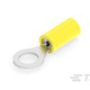 Zacisk oczkowy Ø #10 izolowany średnica wew 4.82mm Żółty TE Connectivity