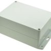 Obudowa; uniwersalna; G223MF; poliwęglan; 171mm; 121mm; 80mm; IP65; jasnoszary; kołnierz montażowy; Gainta; RoHS