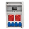 Rozdzielnica Ulisse 12M - Gniazda 2X16a 5P, 4X230v /12 Modułów/