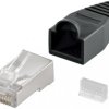 Wtyczka RJ45, CAT 5e STP ekranowana z osłoną...