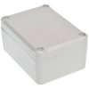 ABS enclosure, (L x W x H) 88.2 x 64.3 x 41.65 mm, light gray (RAL 7035), IP65, BYB-3-90H0055