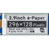 Waveshare 296x128, 2.9inch E-Ink display module