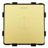 Moduł - Włącznik dzwonkowy - złoty - Tawoia Glass
