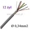 Kabel LIYCY 12 x 0,34 w ekranie