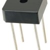 Mostek prostowniczy Jednofazowy 25A 1000V Połączenie silikonowe GBPC-W