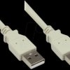 2212-AA5 Cable USB 2.0 male A > male A, grey, 5m