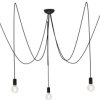 LAMPA WISZĄCA SPIDER BLACK V 6788 Nowodvorski