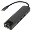 KARTA SIECIOWA USB-C RJ45+HDMI K-03