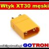Wtyk XT30 męski
