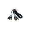 Kabel 3xRCA 1,5m łezka Vitalco
