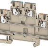 Multi level terminal block, push-in connection, 0.5-2.5 mm², 24 A, 8 kV, orange, 2428840000