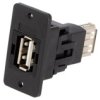 Łącznik Usb A - Usb A 2.0 Slim Złocony 29Mm Cp30608nx
