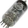 Lampa elektronowa ECF ECF 80 = 6 BL 8 BTB Vertrieb ECF 80 = 6 BL 8 Ilość styków 9 Trzonek Noval Opis: Trioda-pentoda