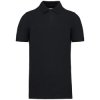 POLO 100% COTON NOIR - 185g - XL