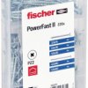 Fischer 562279 Meisterbox PowerFast II SK PZ Asortyment wkrętów z łbem płaskim Krzyżakowy PZ stal cynkowany galwanicznie