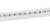 Legrand Legrand 037838 Oznacznik kablowy Nadruk M Zakres średnicy zewnętrznej 0.80 do 2.20 mm 037838
