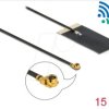 12611 WLAN 802.11 ac/ax/a/h/b/g/n Antenna MHF® I plug