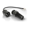 QuRJ45 gniazdo hermetyczne RJ-45, IP68, 160mm (QRJ45)