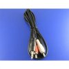 Kabel JACK 3,5 wtyk stereo - 2xRCA wtyk, 1,8m