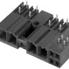 Weidmüller 2627250000 Obudowa złącza pin męskiego na PCB SV-SMT 7.62HP/04/270MSF3 SC/8 2.6SN BX, piny: 4, 33 A, 24 szt.