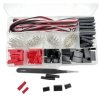 400 szt. JR dla złącza FUTABA 2/3 pinowe żeńsko-męskie komplet Dupont JST 2.54mm Terminal Y przewód 22 AWG do modeli samolotów s