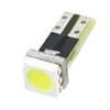Żarówka LED 12V W3W T5 1 led SMD żółta