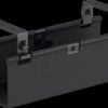 HZ 57-1 L Cable manager, under-desk mounting, fixed mounting, fabric baske